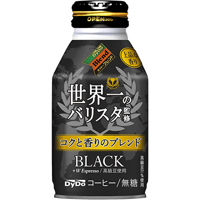 ダイドーブレンドBLACK 世界一のバリスタ監修