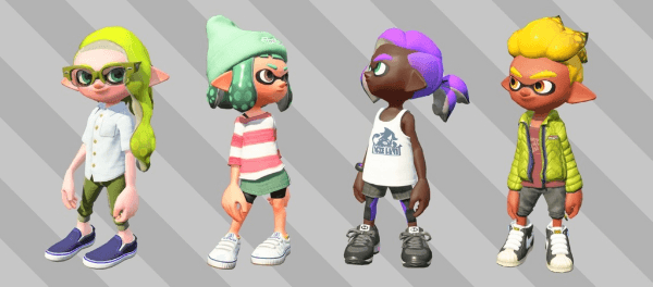 スプラトゥーン2のキャラクター最新情報を全てまとめちゃいました はせぽん