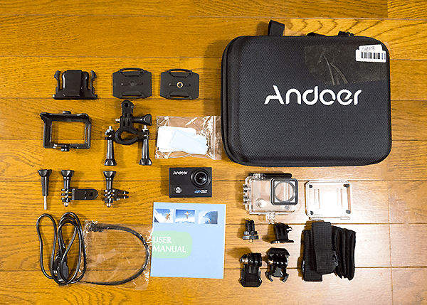 中華goproはコスパ最強 格安アクションカムandoer An5000レビュー はせぽん