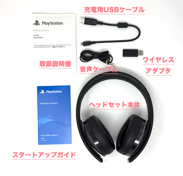 値下げ　PS4 ワイヤレスサラウンドヘッドセット CUHJ-15007