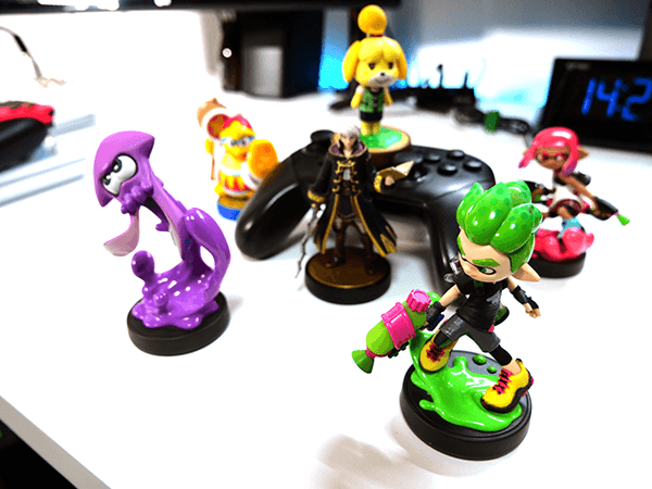 NFC対応だからamiiboが使える