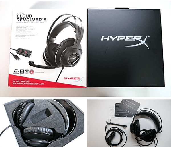 HyperX Cloud Revolver ゲーミングヘッドセット PS4 PS5 PC 低反発