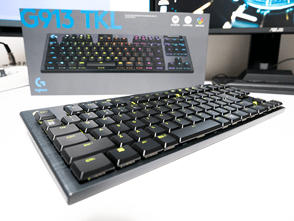 G913TKLレビュー】G913と実機で徹底的にガチ比較した｜テンキー
