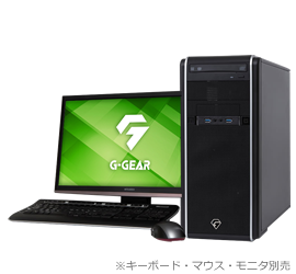 G-GEAR GA3A-A221/B【Ryzen34100+Radeon RX6400】