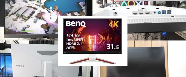 4K144Hz】BenQ MOBIUZ EX3210U実機レビュー|32インチの量子ドットで
