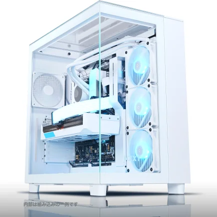 [TITANIUM].白い光る✨ゲーミングPC✨フルセット✨RTX4070 TITANIUM].白い光る✨ゲーミングPC✨フルセット✨RTX4070